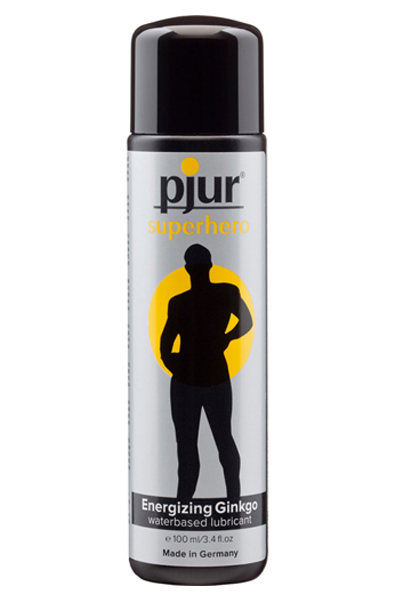 Pjur Superhero EnergizinGinko Lubricant 100ml Vesipohjainen liukuvoide