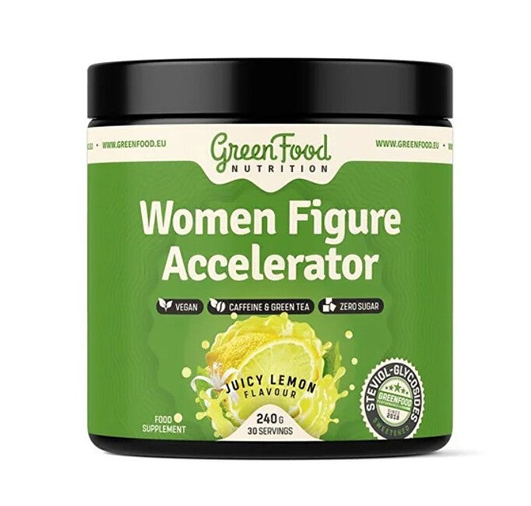 Greenfood Acceleratore Di Figura Femminile Limone Succoso 240 g — Integratore