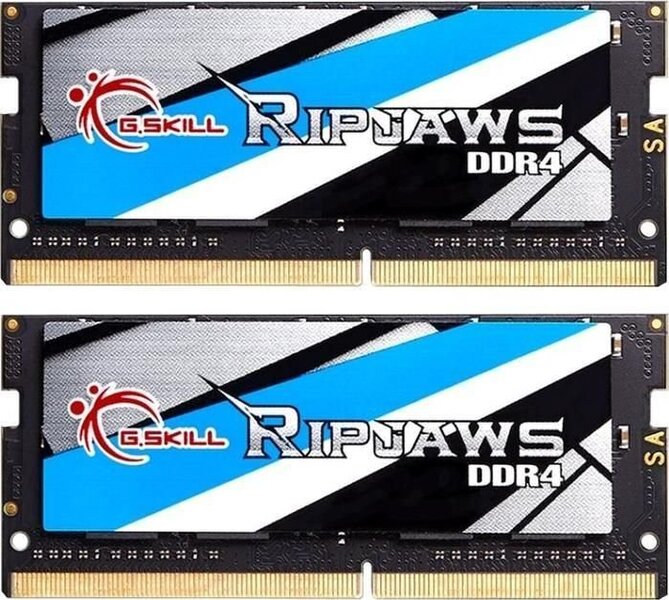 G.Skill Ripjaws SODIMM DDR4-2666 - 32GB - CL19 - Dual Channel (2 pcs) - Intel XMP - Musta