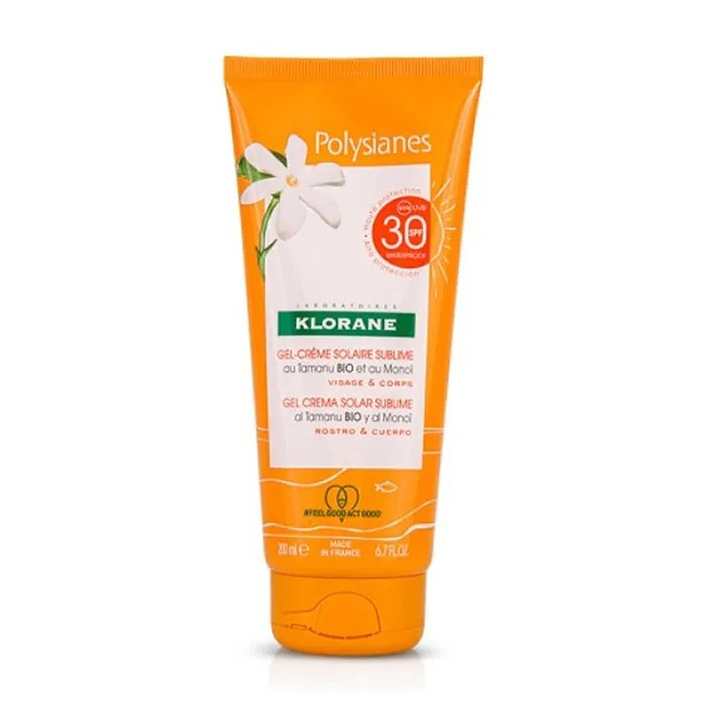 Klorane Polysianes Sublime Aurinkovoide Geeli Spf30 200 ml — Aurinkovoide