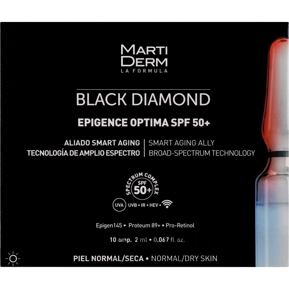 Martiderm Black Diamond Epigence Optima Spf50 10 injektiopullo