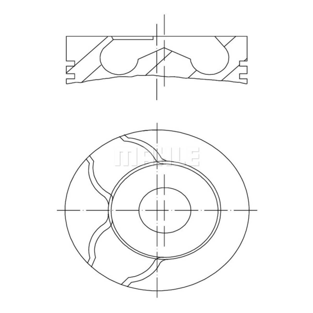 Männät MAHLE 021 PI 00122 000