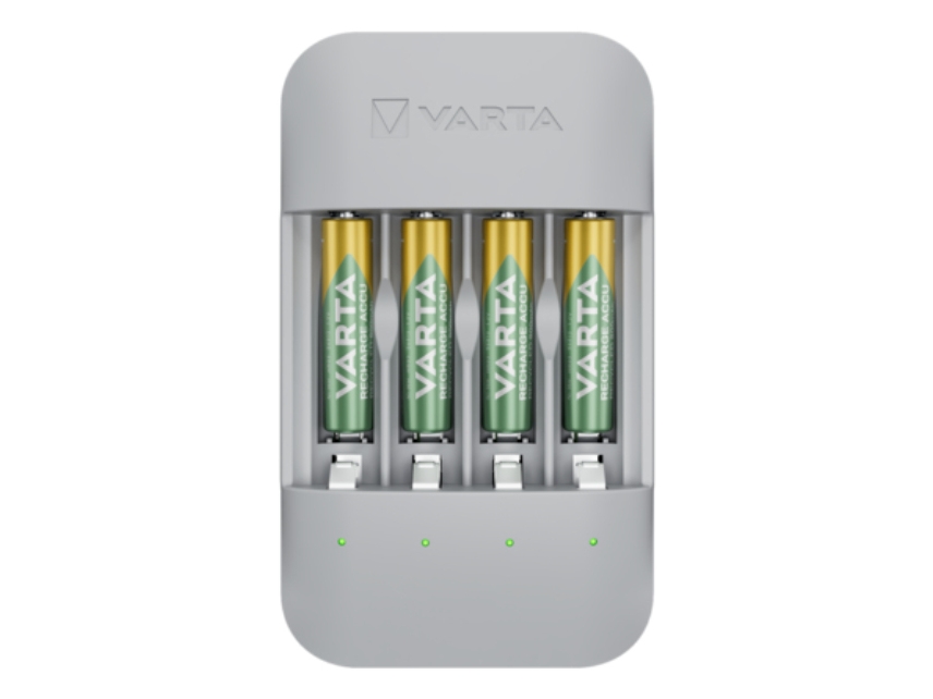 VARTA Eco Charger Pro -laturi & 4XAA-paristot