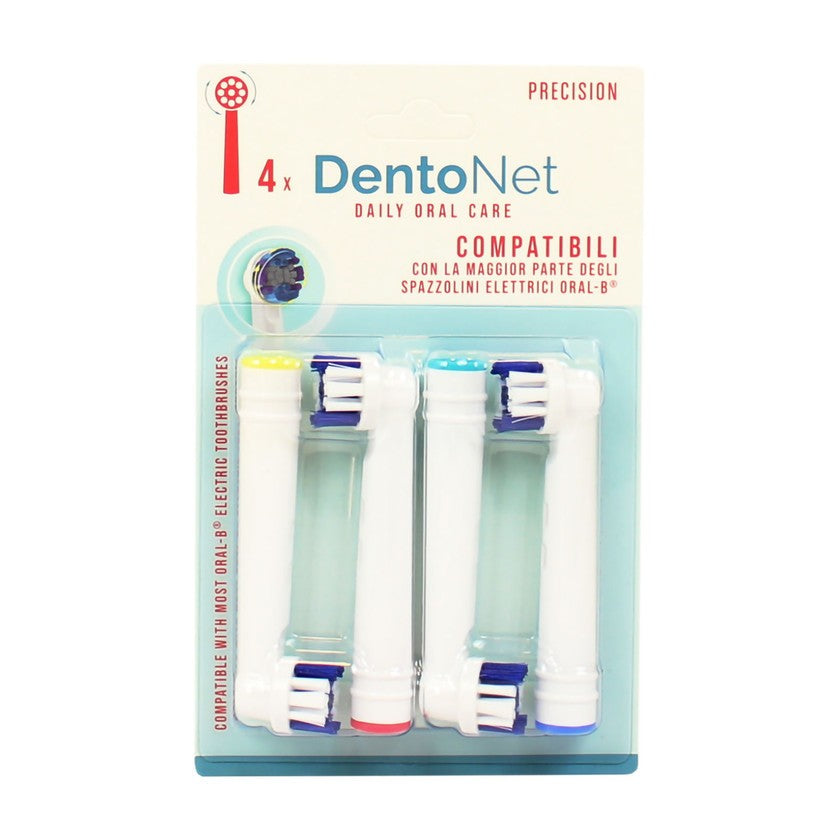 Dentonet Dentonet Sähköhammasharjan vaihtoharjat Eb20 4 kappaletta
