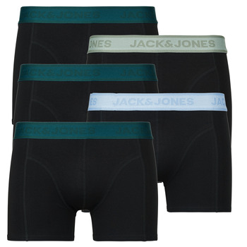 JACK & JONES Bokserishortsit 'JACWesley' vaaleansininen / khaki / tummanvihreä / musta