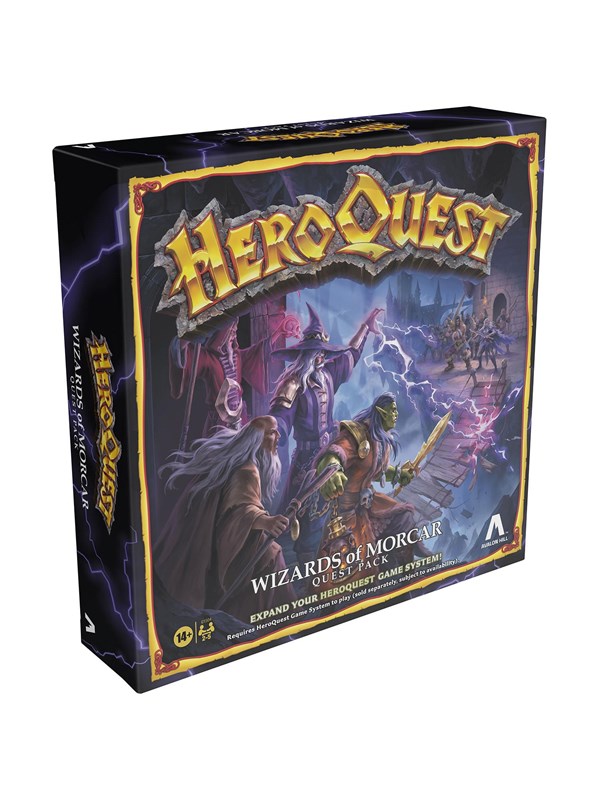 Avalon Hill HeroQuest Wizards of Morcar Quest Pack - Requires HeroQuest Game System to Play (English)