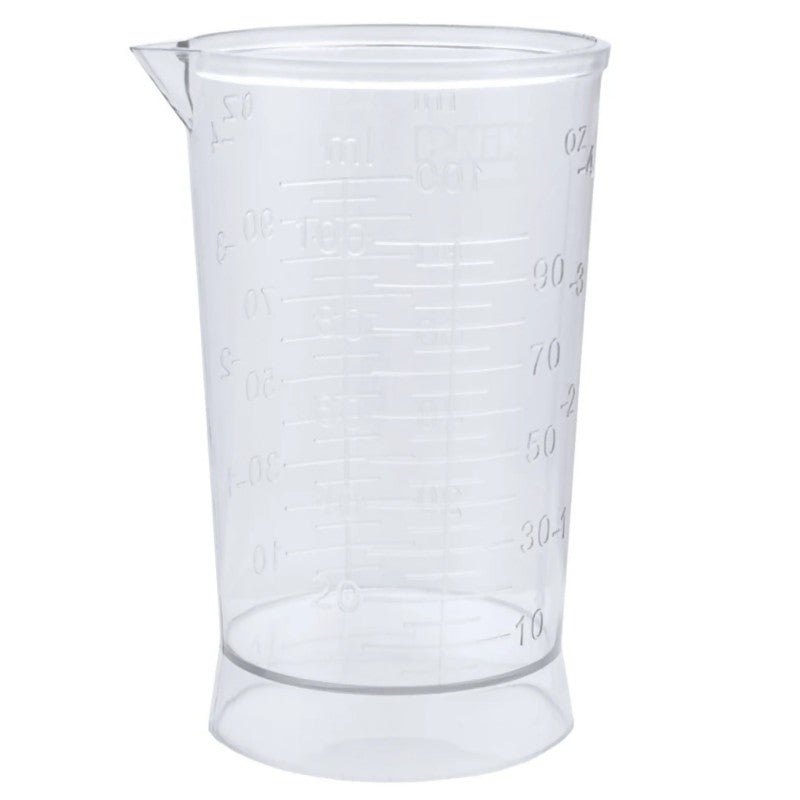 Läpinäkyvä Poniks-tutkintokuppi, 100 ml