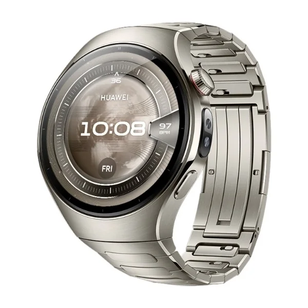 HUAWEI WATCH 5 46 mm -älykello LTE, titaani/hopea