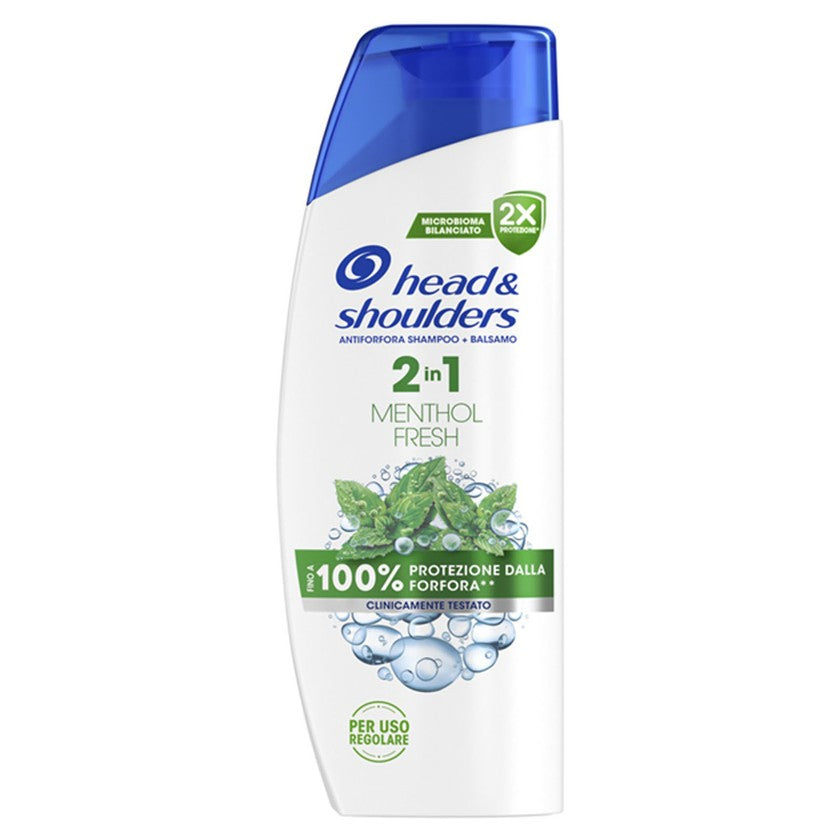 Head & Shoulders 2in1 Raikas Menthol Hilseshampoo 250 ml