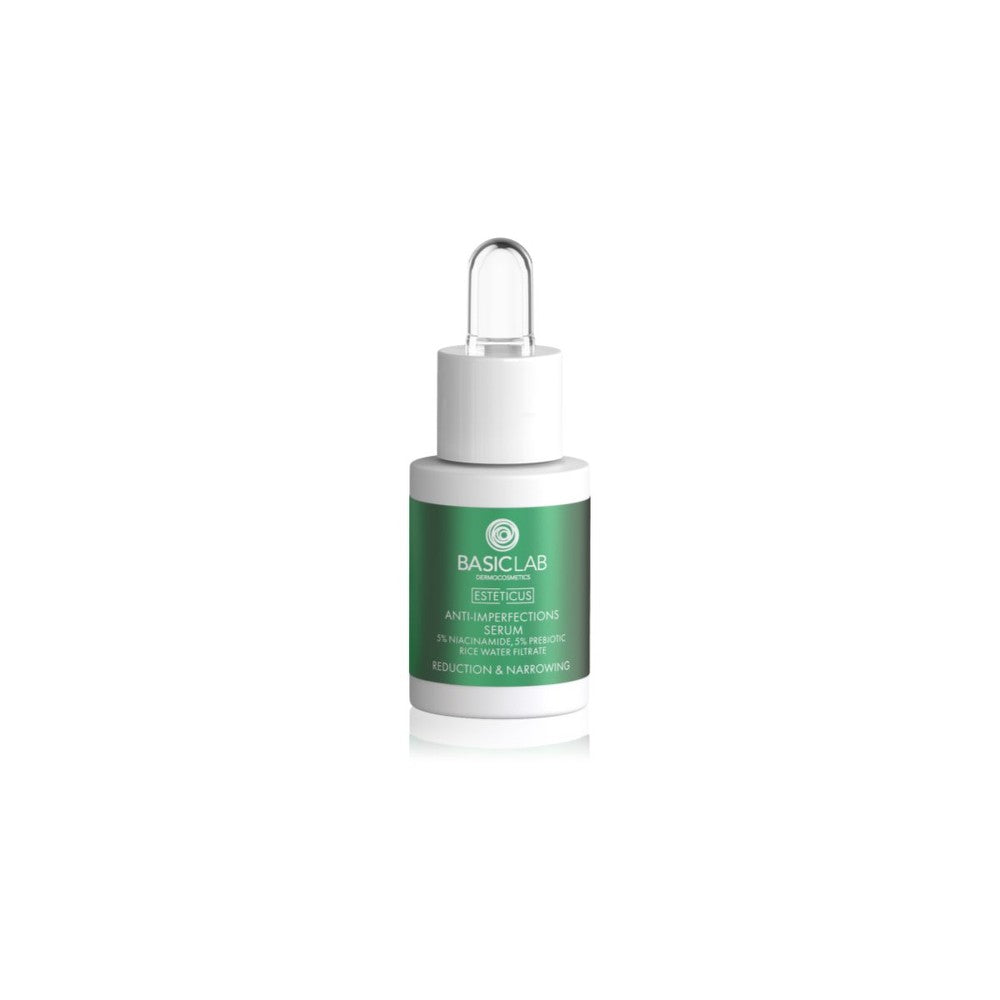 BasicLab Dermocosmetics Esteticus kevyt kasvoseerumi rasvaiselle ja ongelmalliselle iholle 15 ml