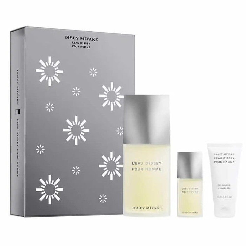 Issey Miyake D'issey Homme Eau De Toilette 125ml Suihkugeeli 50ml Eau Toilette 15ml