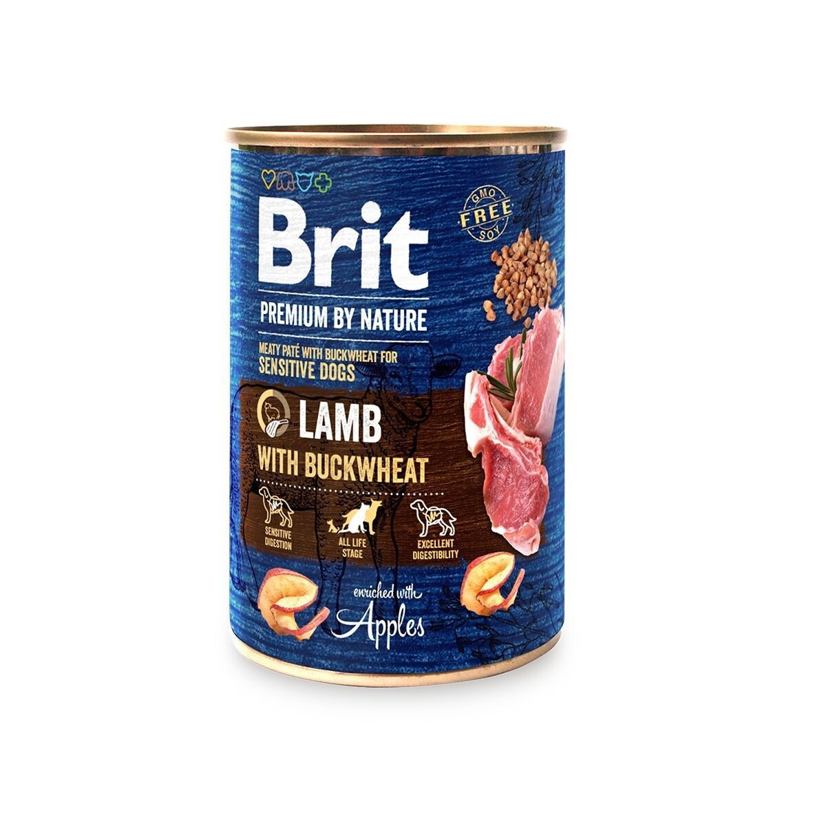 Brit Premium by Nature Lamb with Buckwheat märkäruoka, 400g