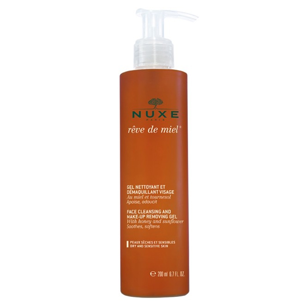 Nuxe Reve de Miel Face Cleansing & Make Up Removing Gel 200ml