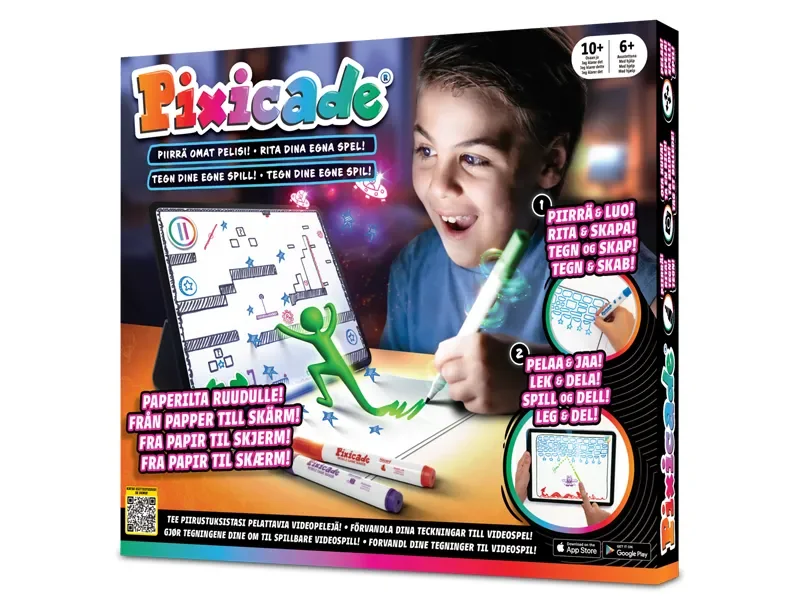 Pixicade Mobile Game Maker FI/SE/DA/NO