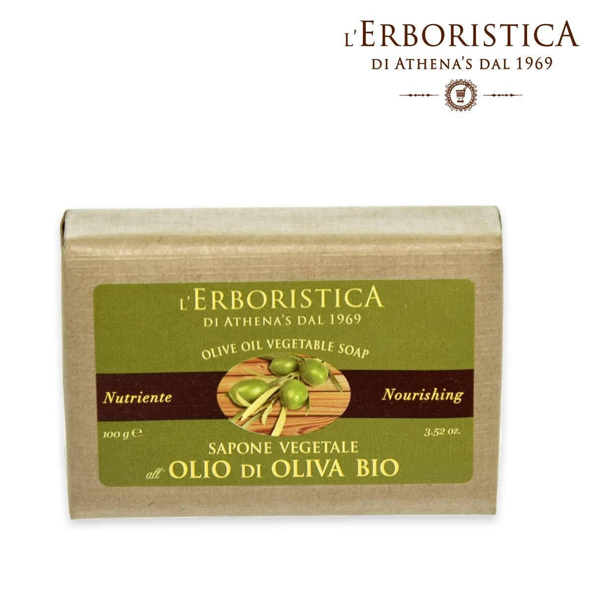 L'erbastica kasvissaippua oliiviöljyllä 100 gr