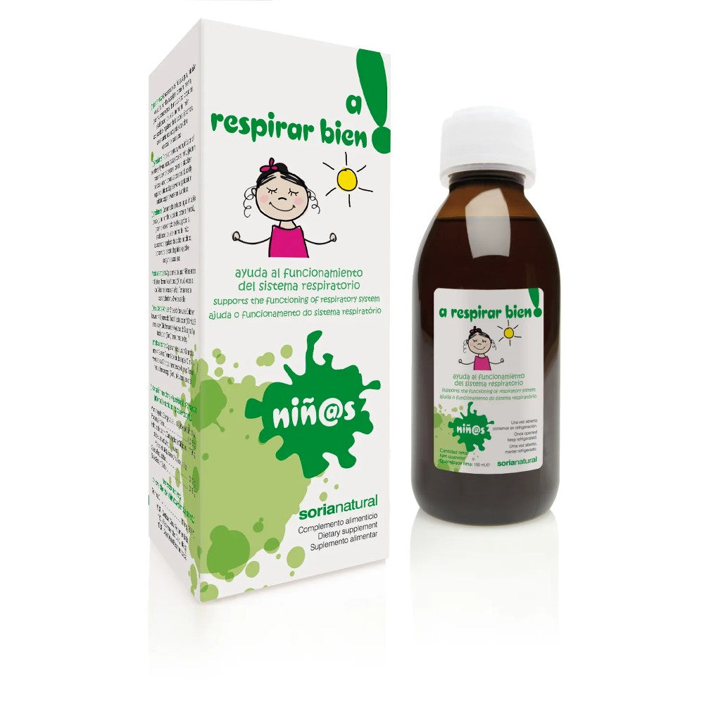Hyvä Soria Siirappi lapsille hengitettäväksi 150 ml
