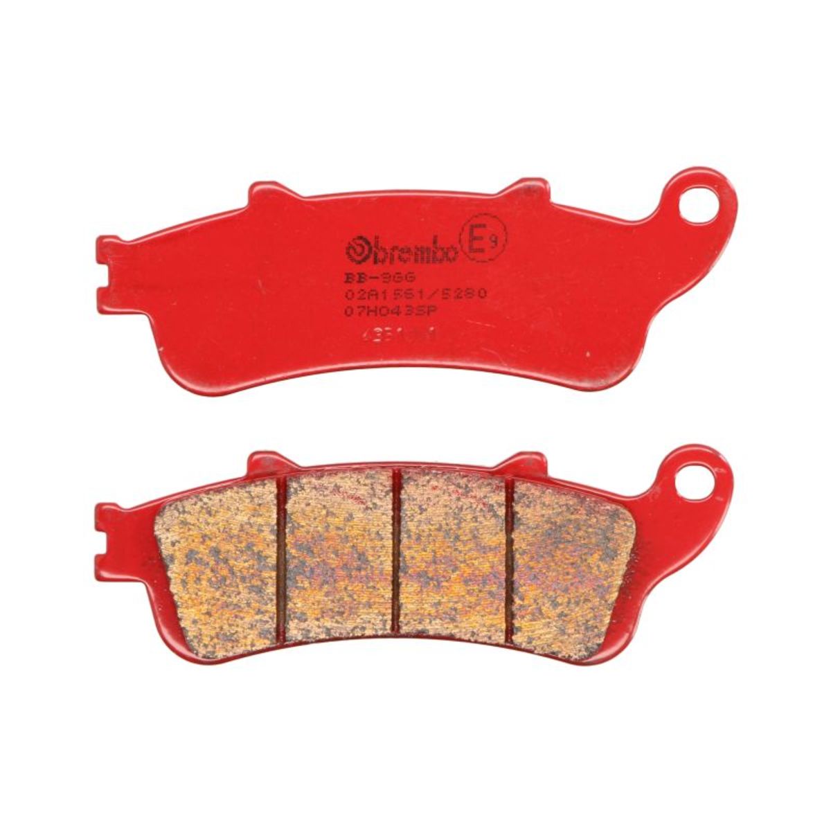 Jarrupalat, levyjarru BREMBO 07HO43SP