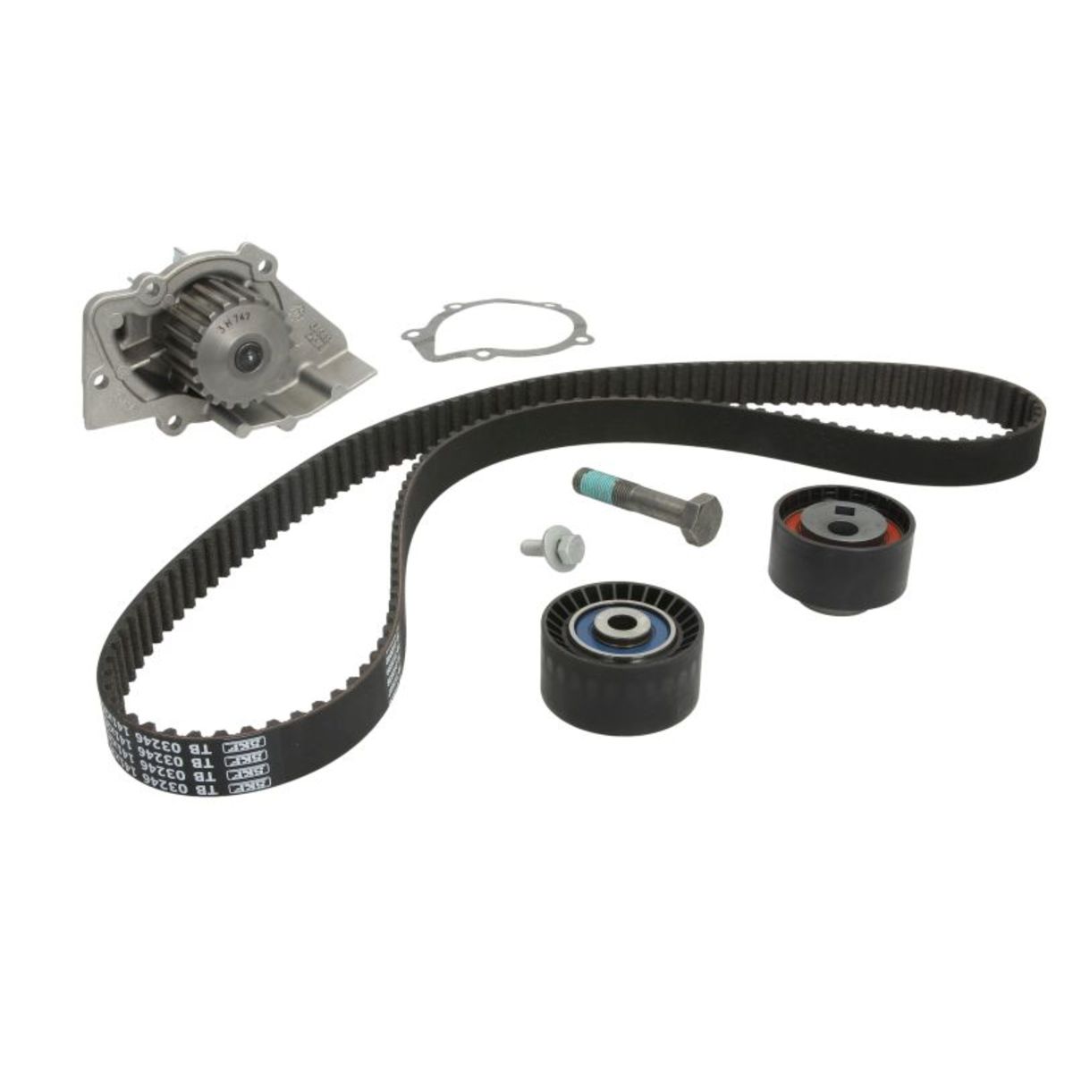 Vesipumppu + jakohihnasarja SKF VKMC 03247