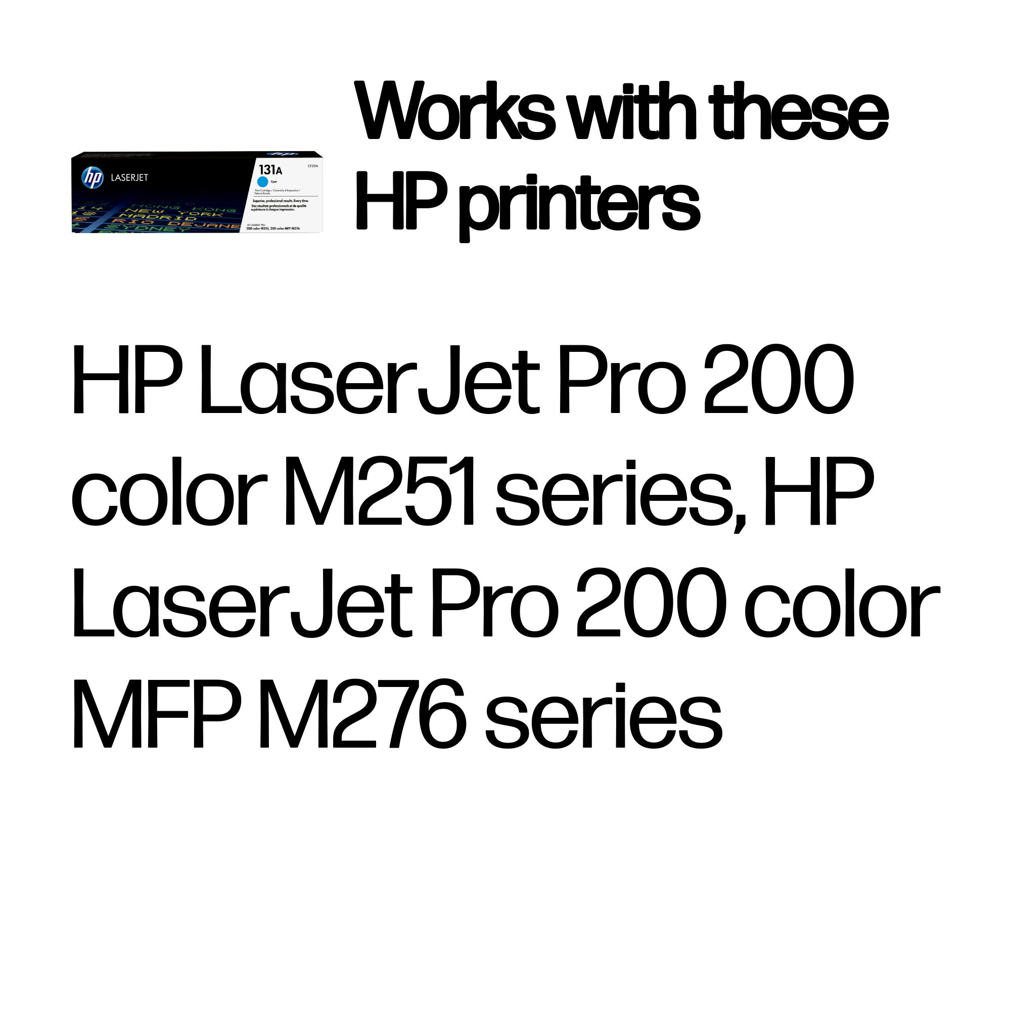 HP 131A-laservärikasetti, syaani