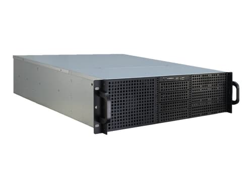 Inter-Tech IPC 3U-30255 - Kotelot - Server (Rack) - Musta