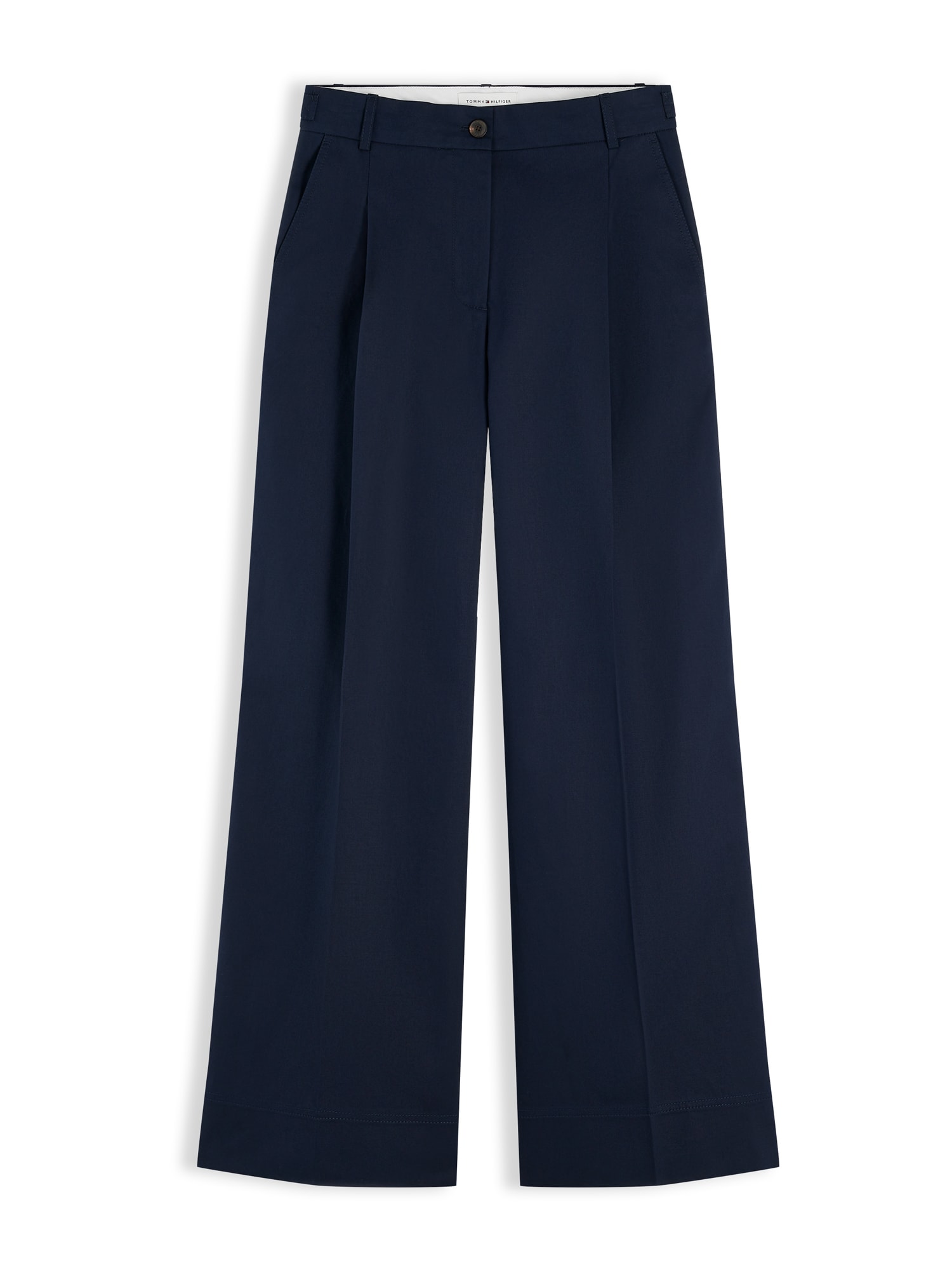 TOMMY HILFIGER Suorat housut  tummansininen