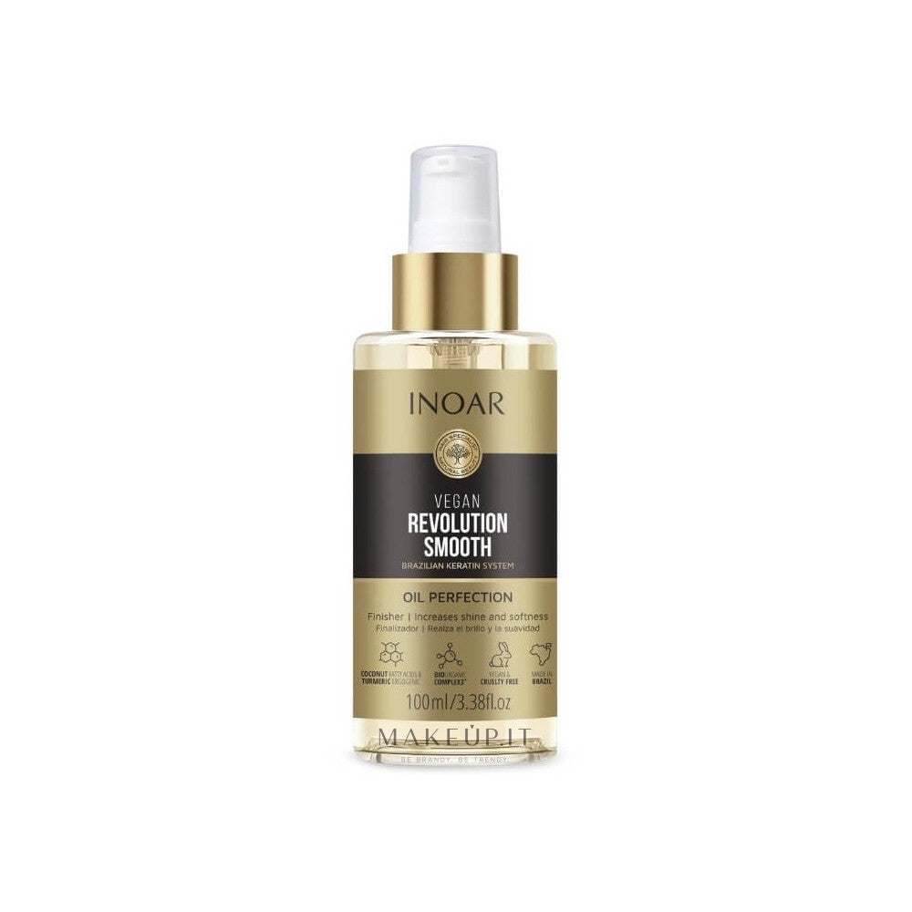 INOAR Vegan Revolution Smooth hiusten silottava öljy 100 ml