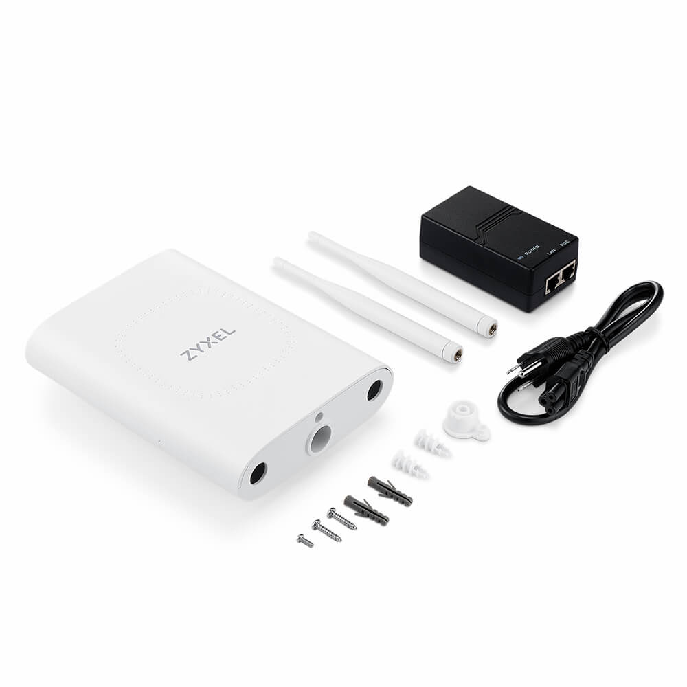 Zyxel Nebula Nwa55be Wifi 7 Outdoor Poe Access Point