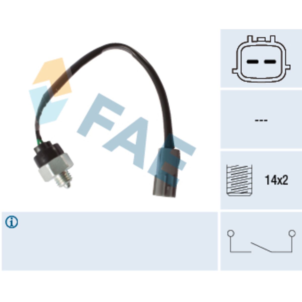 Kytkin, peruutusvalo FAE 40988