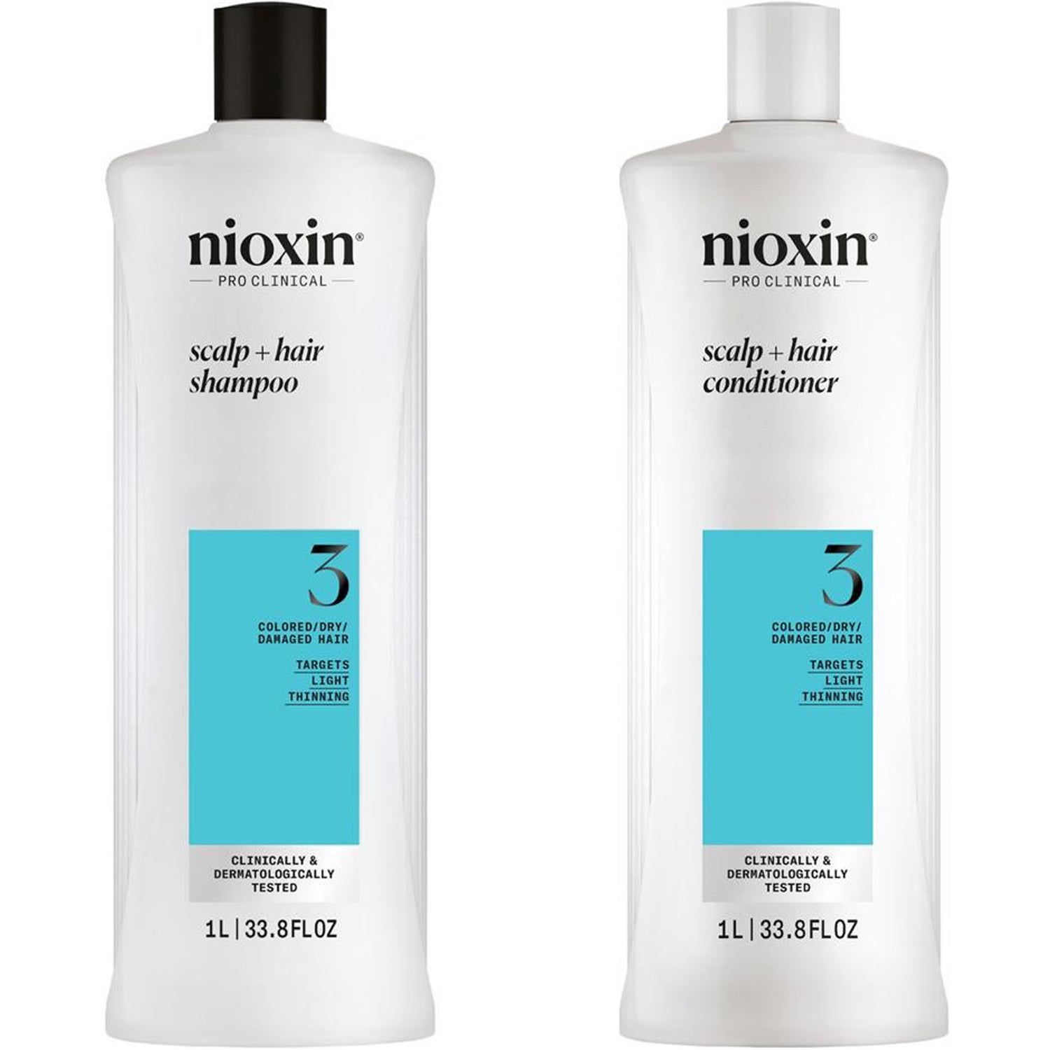 Nioxin System 3 Shampoo for Colored Thinning Hair 1000 ml