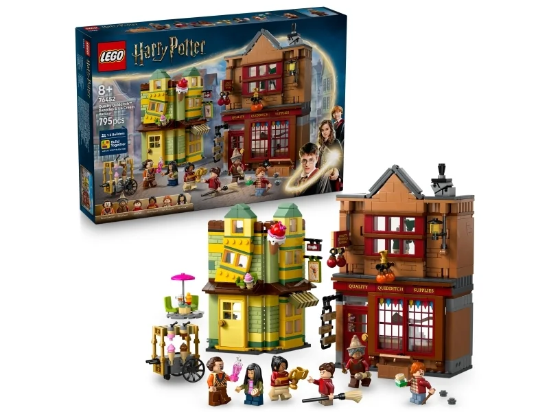 LEGO Harry Potter 76452 Hienoja huispausvarusteita ja jäätelöbaari