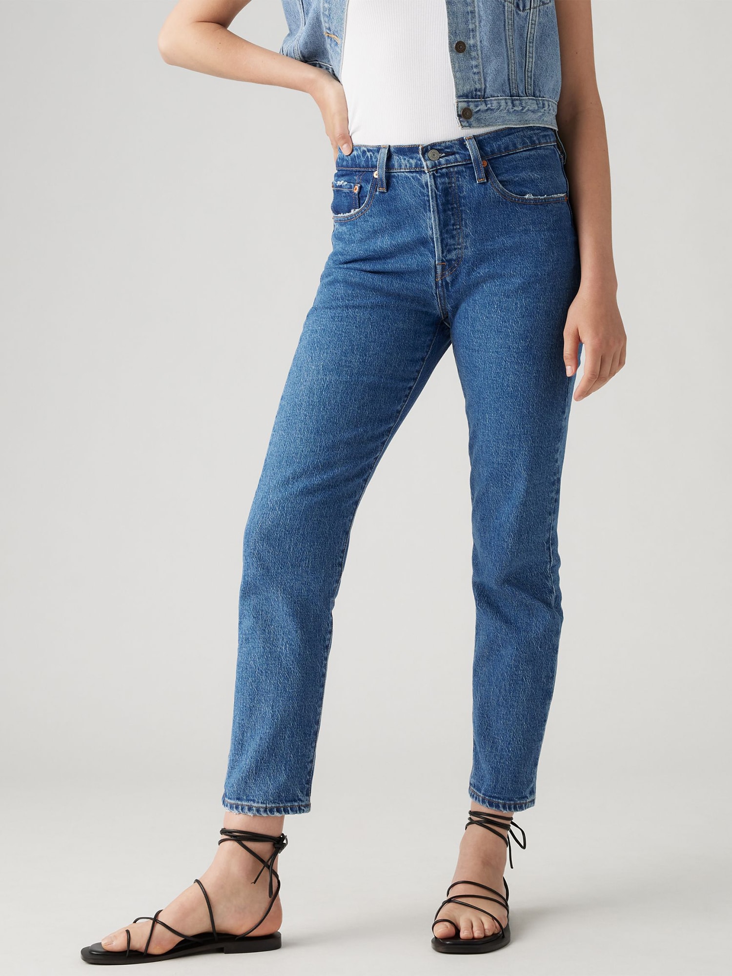 Mom farkut Levis  501 CROP  US 27 / 30