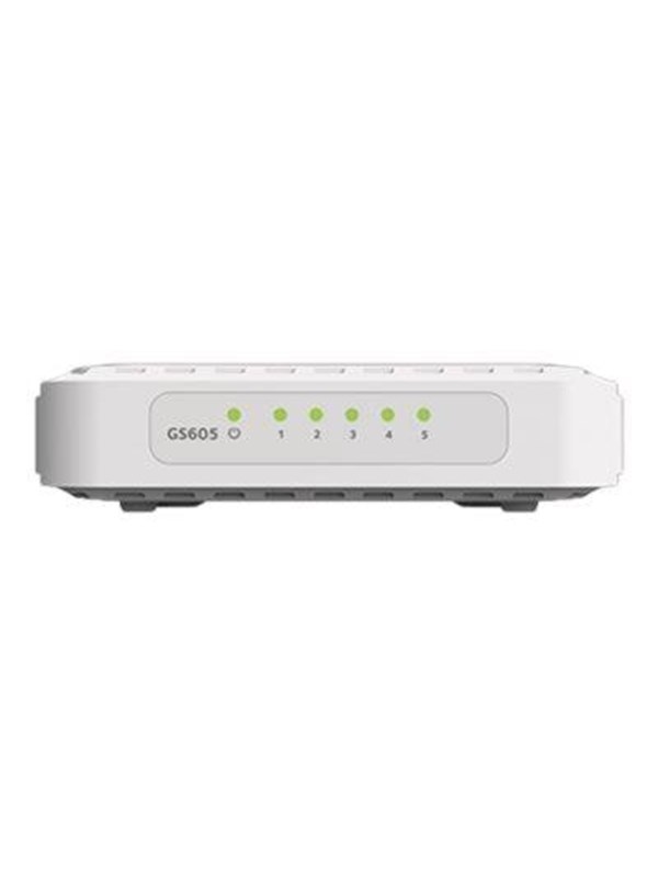 Netgear Gs605-400pes Verkkokytkin Hallitsematon L2 Gigabit Ethernet (10/100/1000) Valkoinen