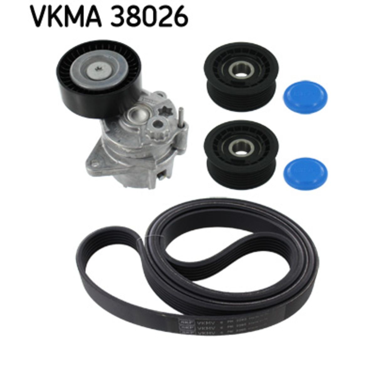 Moniurahihnasarja SKF VKMA 38026