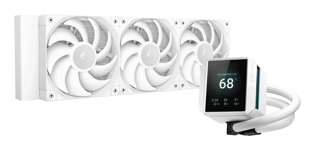 DeepCool MYSTIQUE 360 WH - CPU Vesijäähdytys