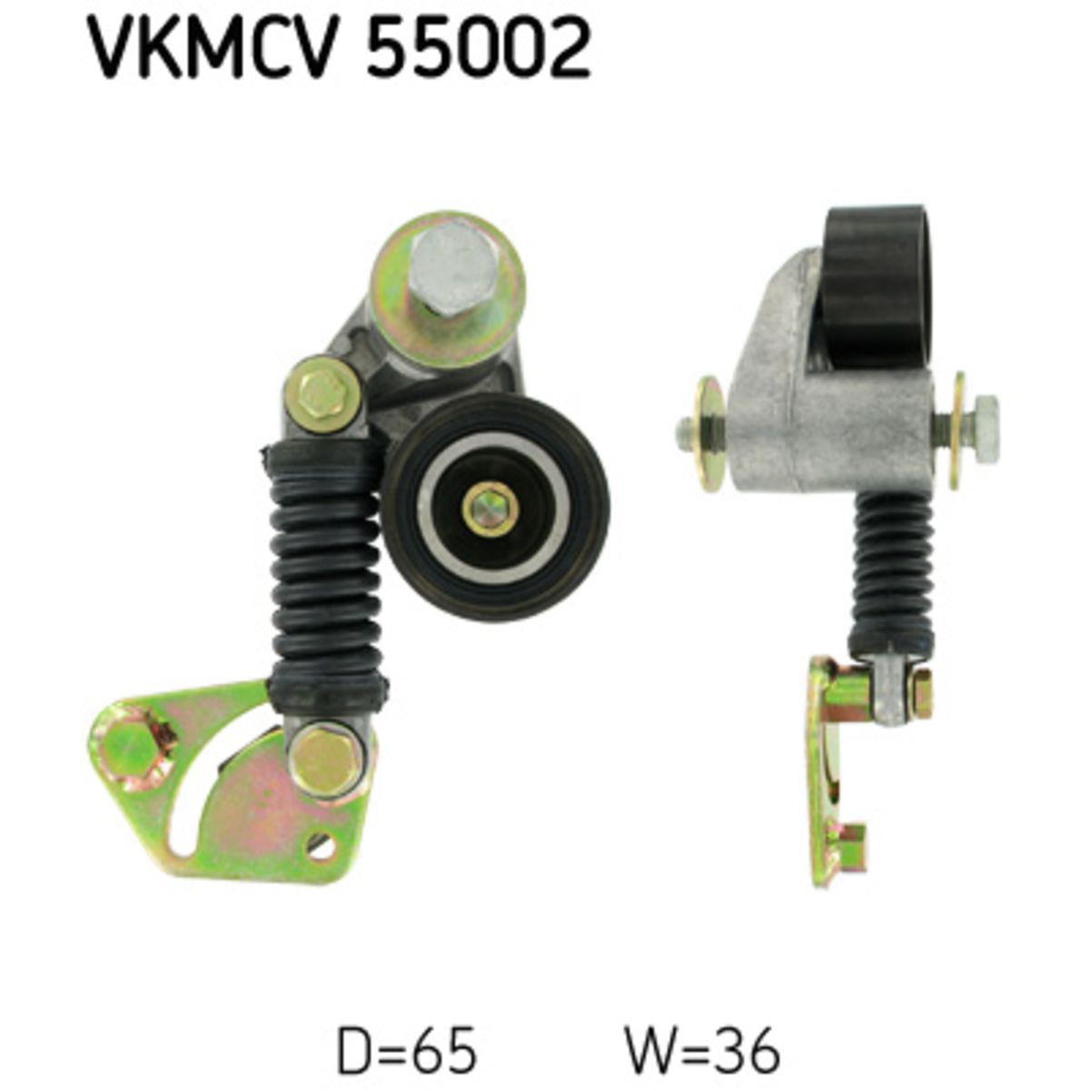 Kiristysrulla, moniurahihna SKF VKMCV 55002