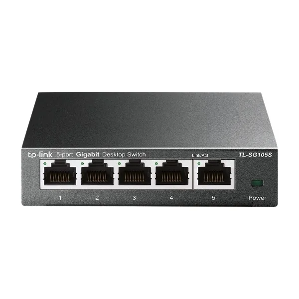 TP-Link Tl-SG105S 5-porttinen verkkokytkin