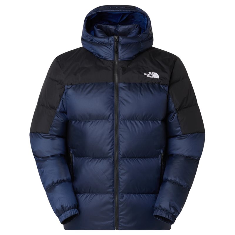 The North Face M Diablo Down 2.0 Hoodie Estate Blue Black Heath - XL