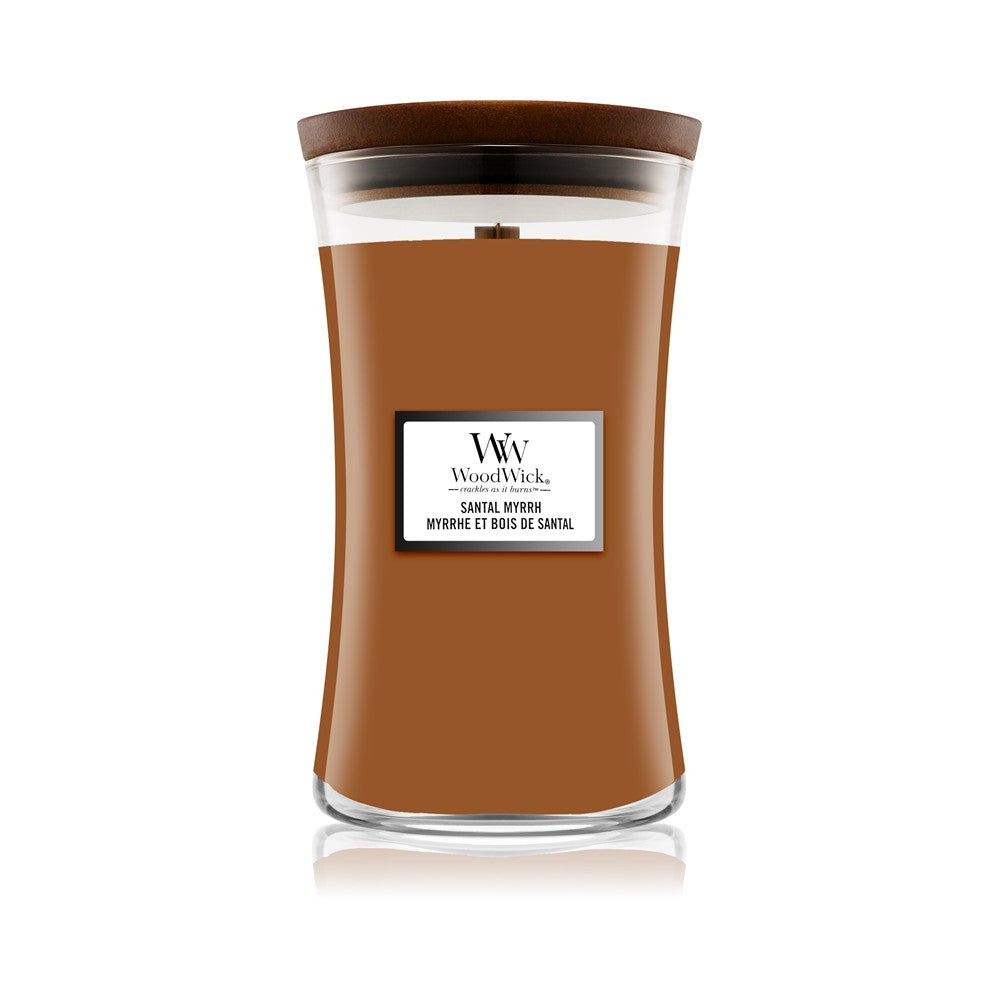 Woodwick Mirra Santal -maljakko (santelipuu ja mirha) - 609,0 g