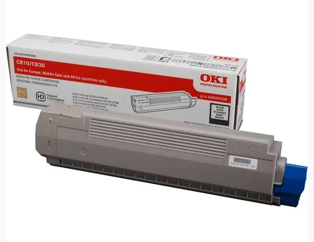 OKI 44059108 High Yield -laservärikasetti, musta