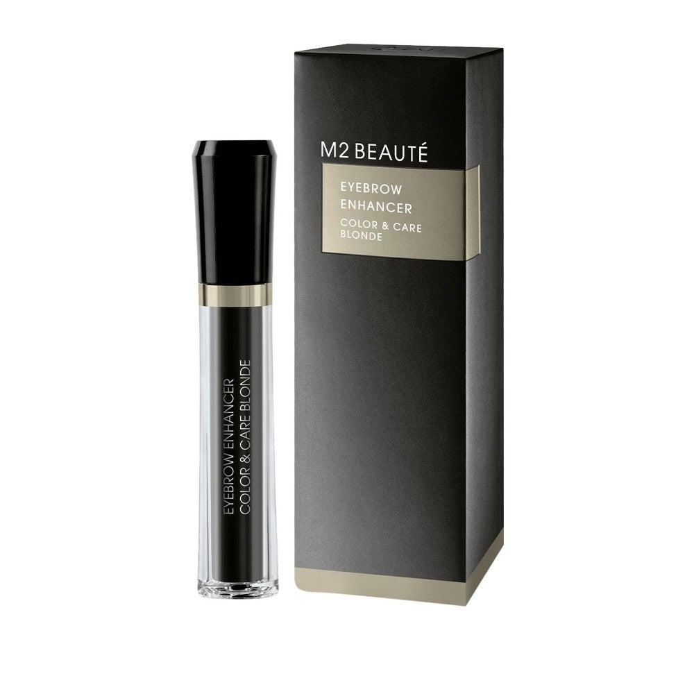 M2 Beauté Color & Care Eyebrow Enhancer - Ravitseva värillinen geeli, joka stimuloi kulmakarvojen kasvua 6 ml Blonde