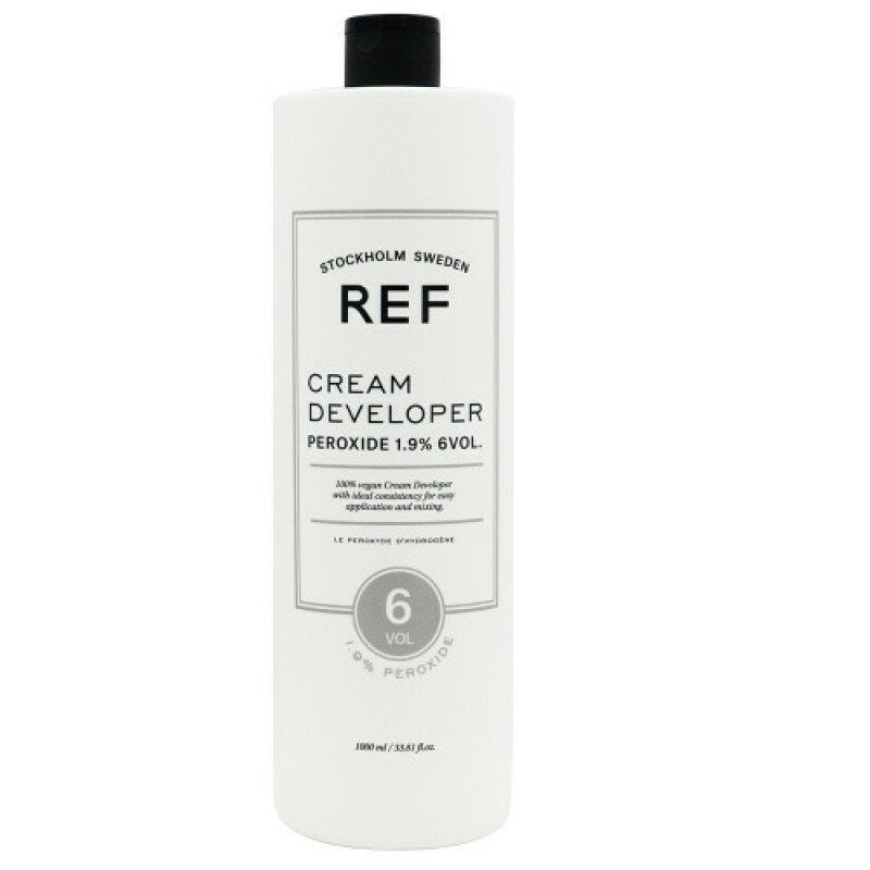 Ref Stockholm Hiuksia hapettava Lotion peroksidille 1,9 % 6 tilavuutta 1000 ml