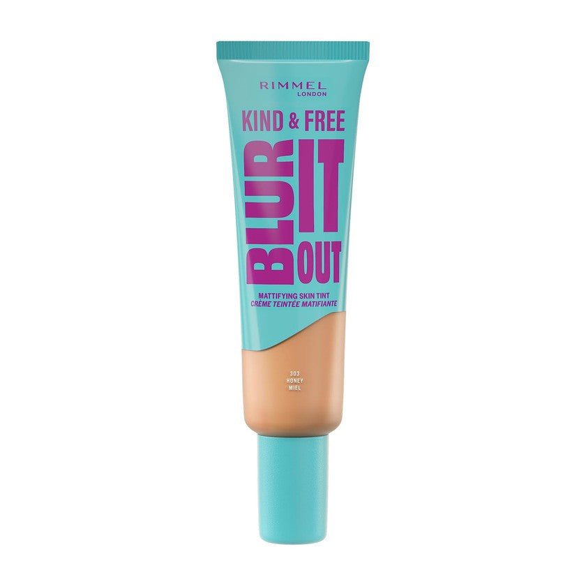 Rimmel Kind & Free Blur It Out Mattaava meikkivoide 303 honey