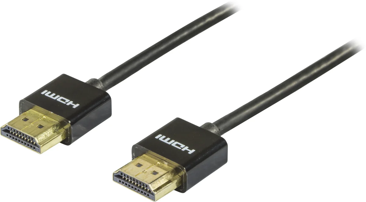 Deltaco Hdmi-1090 0.5m Hdmi Hdmi Musta