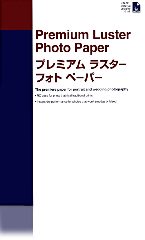 Premium Luster Photo Paper A2