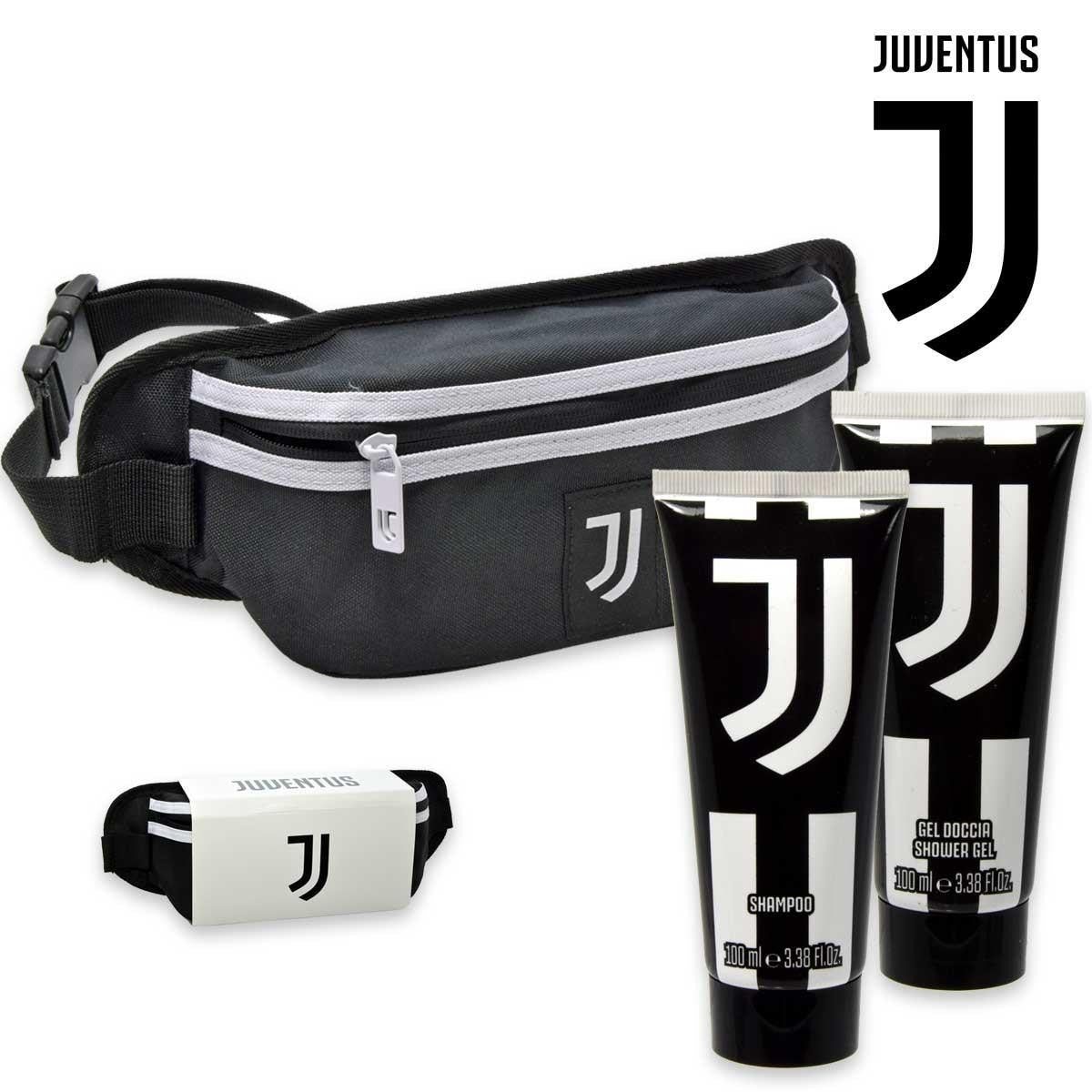 "Juventus Lahjasetti ""Vyölaukku"" (Sh Tb 100 ml + Suihku Tb 100 ml + Vyölaukku)"