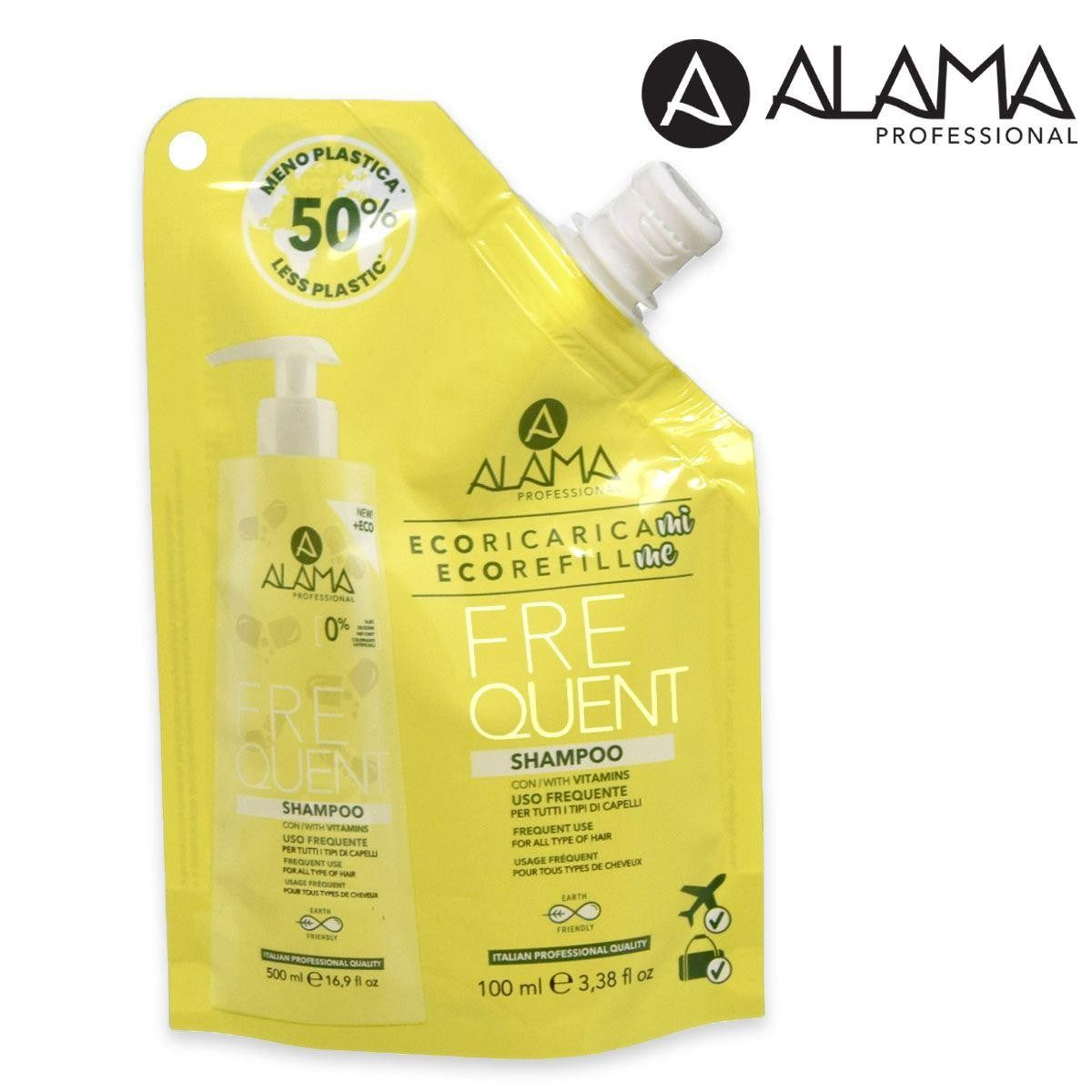Alama Ammattimainen shampoo päivittäiseen käyttöön kaikille hiustyypeille 100 ml