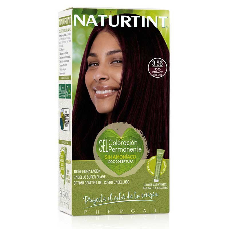 Hiusvärjäys Naturtint 3.56n Intense Radiant Red