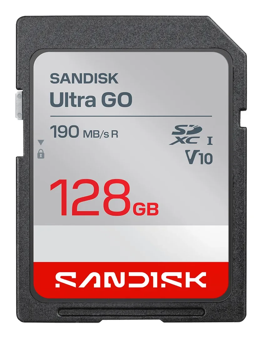 SANDISK Ultra GO SD - 190MB/s - 128GB