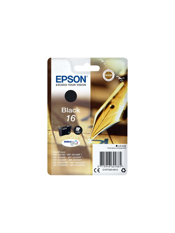EPSON Musteet C13T16214012 16 Musta Crossword
