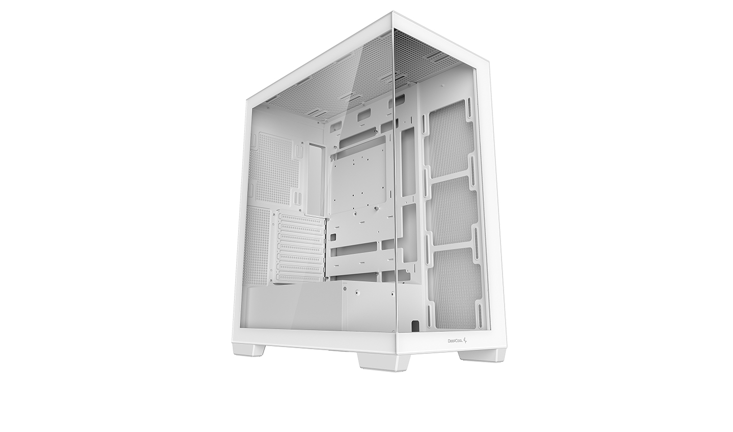 DeepCool CG580 WH-miditornikotelo ikkunalla, valkoinen